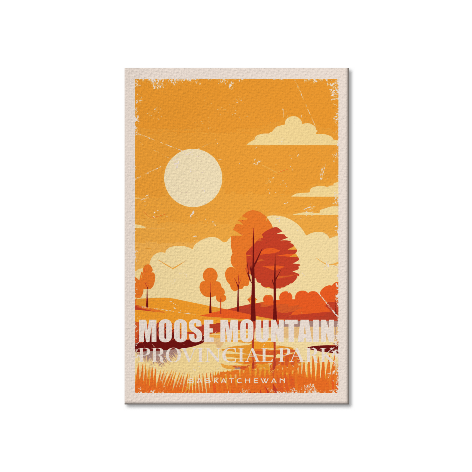 Moose Mountain Saskatchewan Provincial Park Postcard, Canada Parks