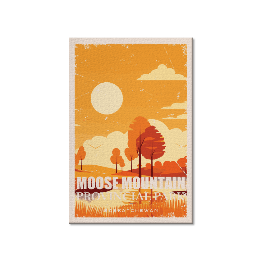 Moose Mountain Saskatchewan Provincial Park Postcard, Canada Parks