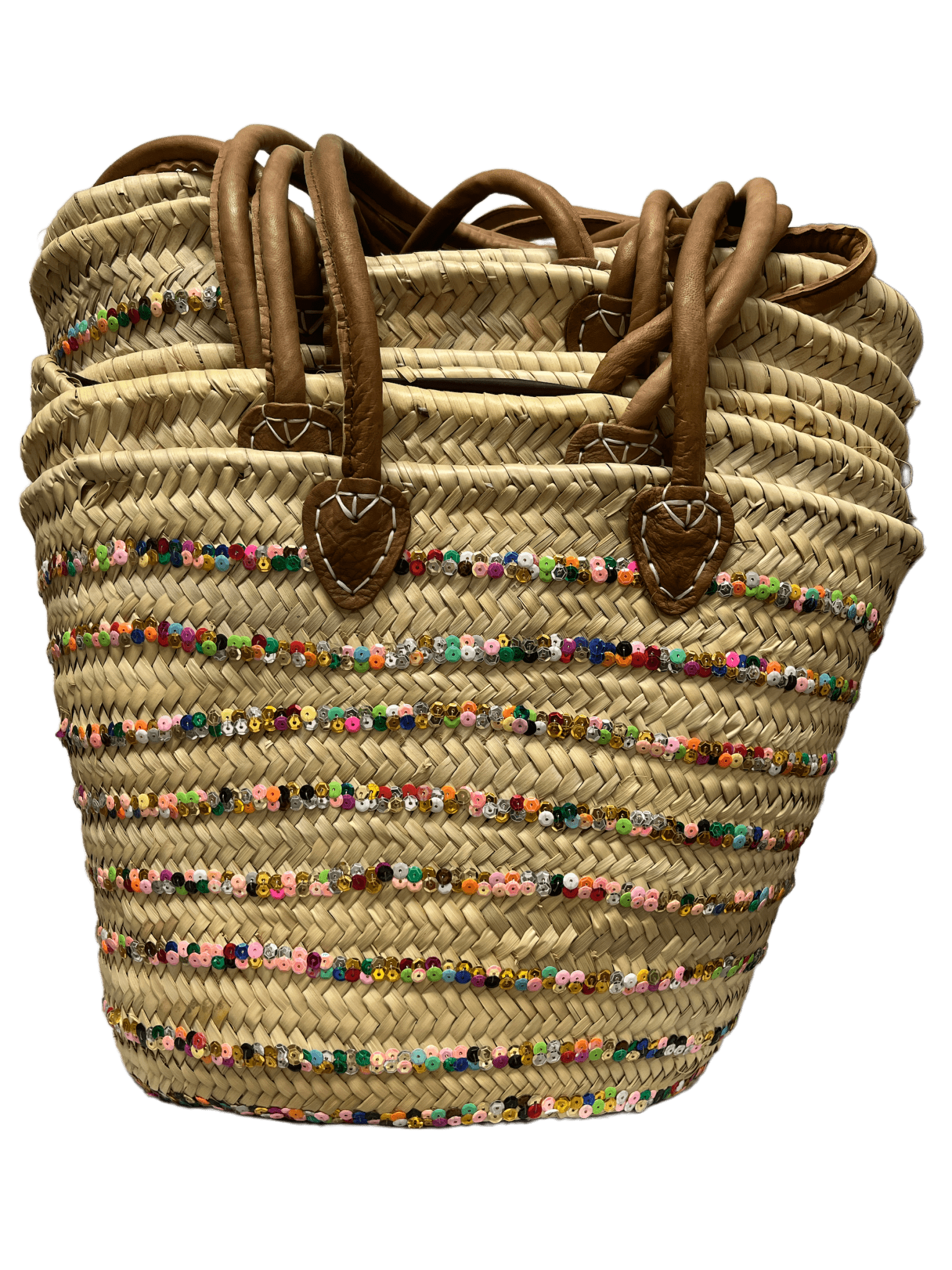 Moroccan Palm leaf women Basket Bag