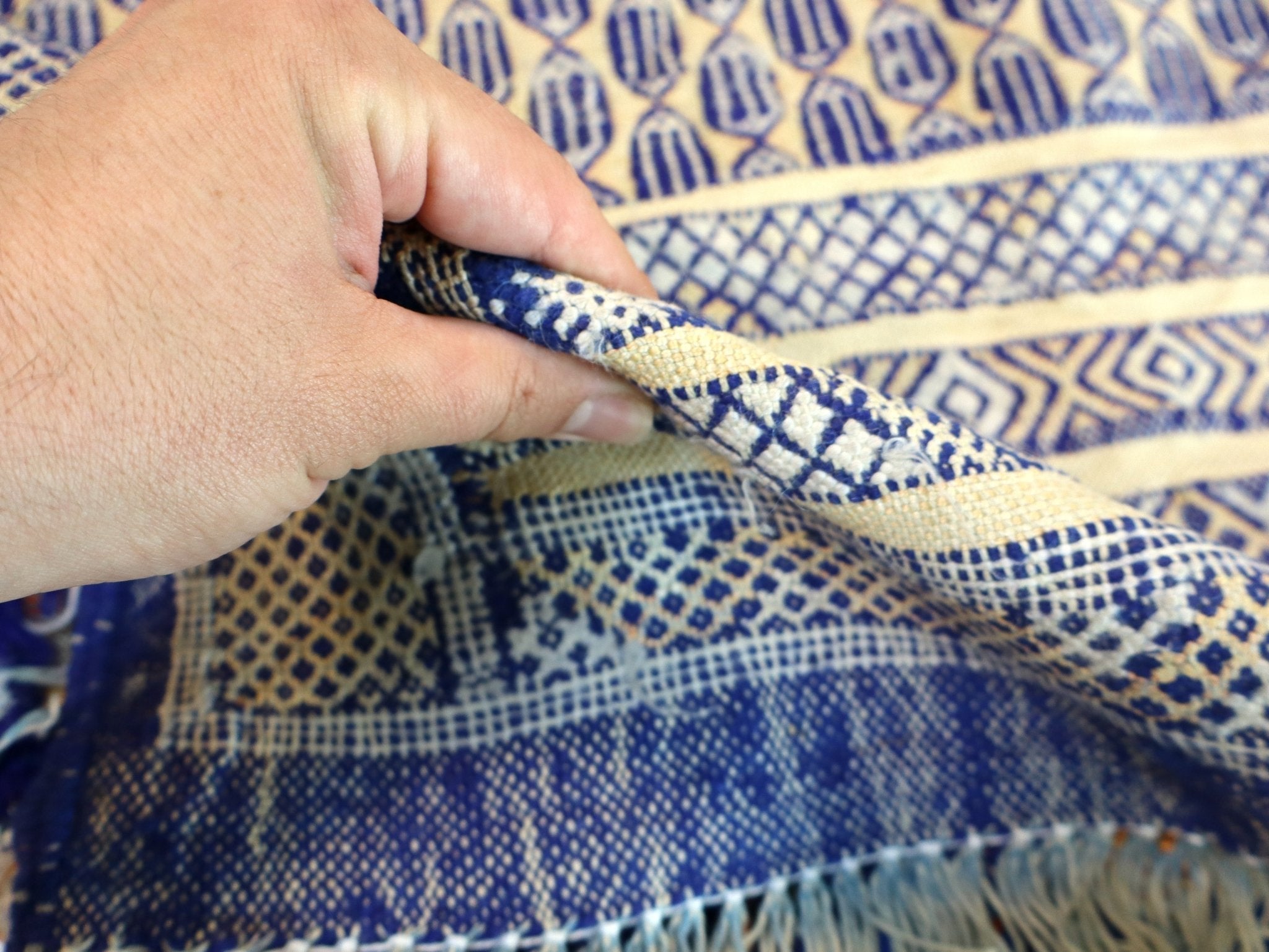 Moroccan Tiflet Kilim Rug | 3' 3