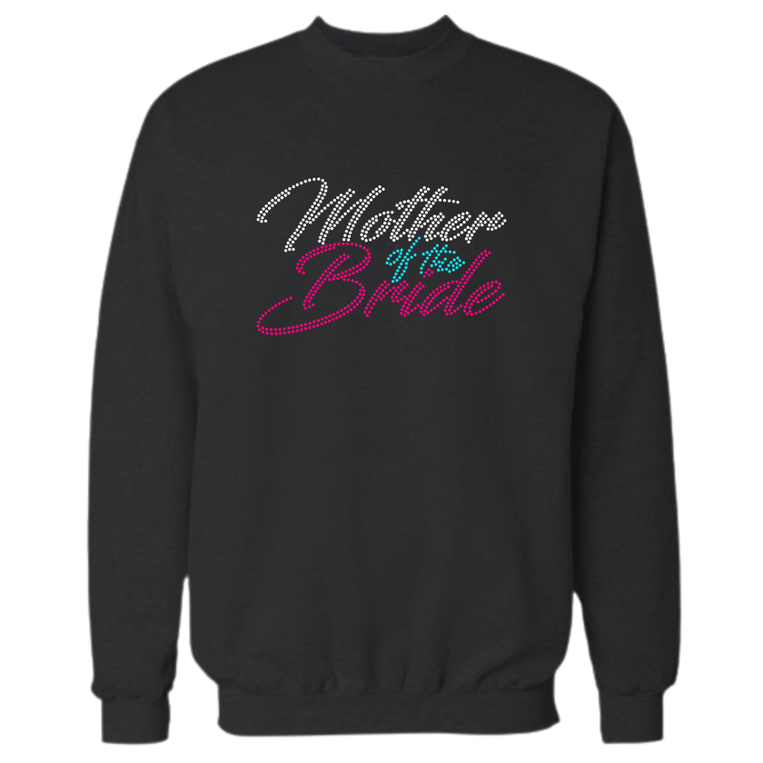 Mother of the Bride Rhinestone Shirt – Wedding Sparkle Bling Tee | Blingdazzel