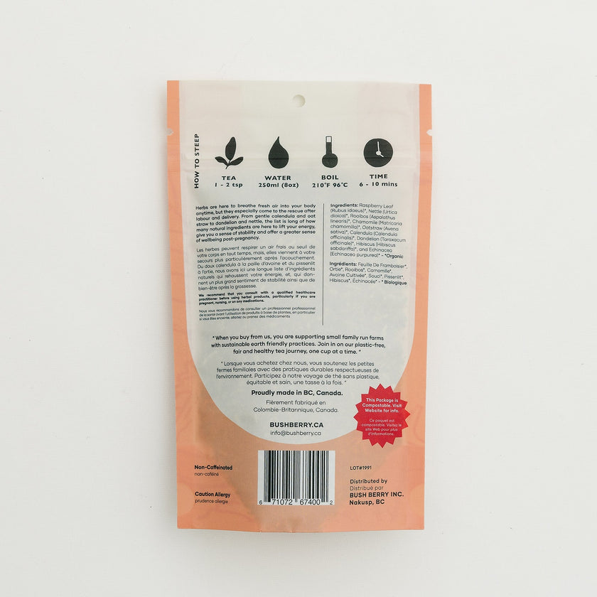 Organic Mothers Helper Postpartum Tea