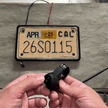 Disappear Motorcycle Vanish plate
