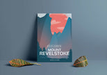 Mount Revelstoke National Park 'Explored' Poster, Canada Parks