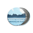 Mount Seymour Provincial Park of British Columbia Pinback Button, Canada Parks