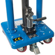 Table de travail hydraulique, 45,7 cm (L) x 45,7 cm (l), acier, capacité de 227 kg.