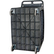 Flat-Shelf Utility Service Cart, 2 Tiers, 25-1/4