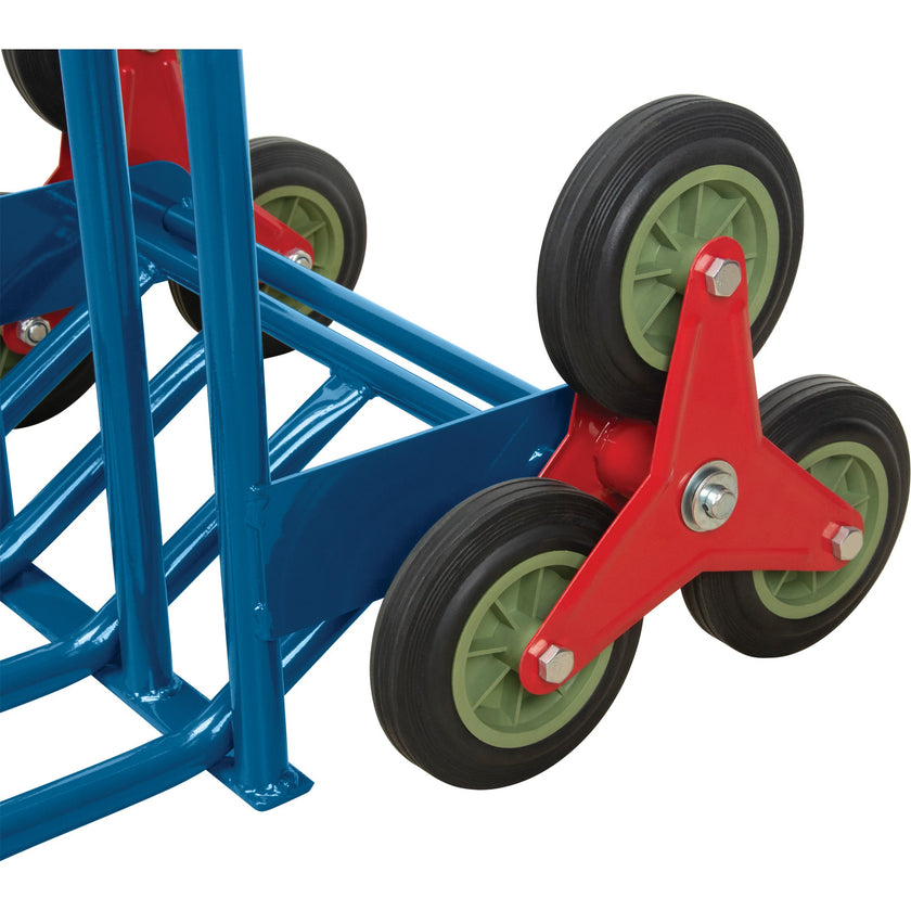 Stair Climbing Hand Truck, Steel Frame, 23-3/4