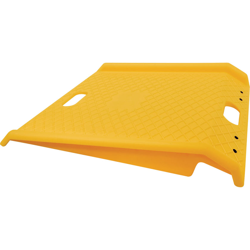 Portable Poly Hand Truck Curb Ramp, 1000 lbs. Capacity, 27