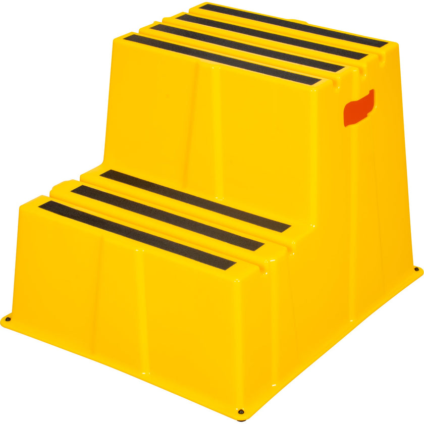Industrial Step Stool, 2 Steps, 26
