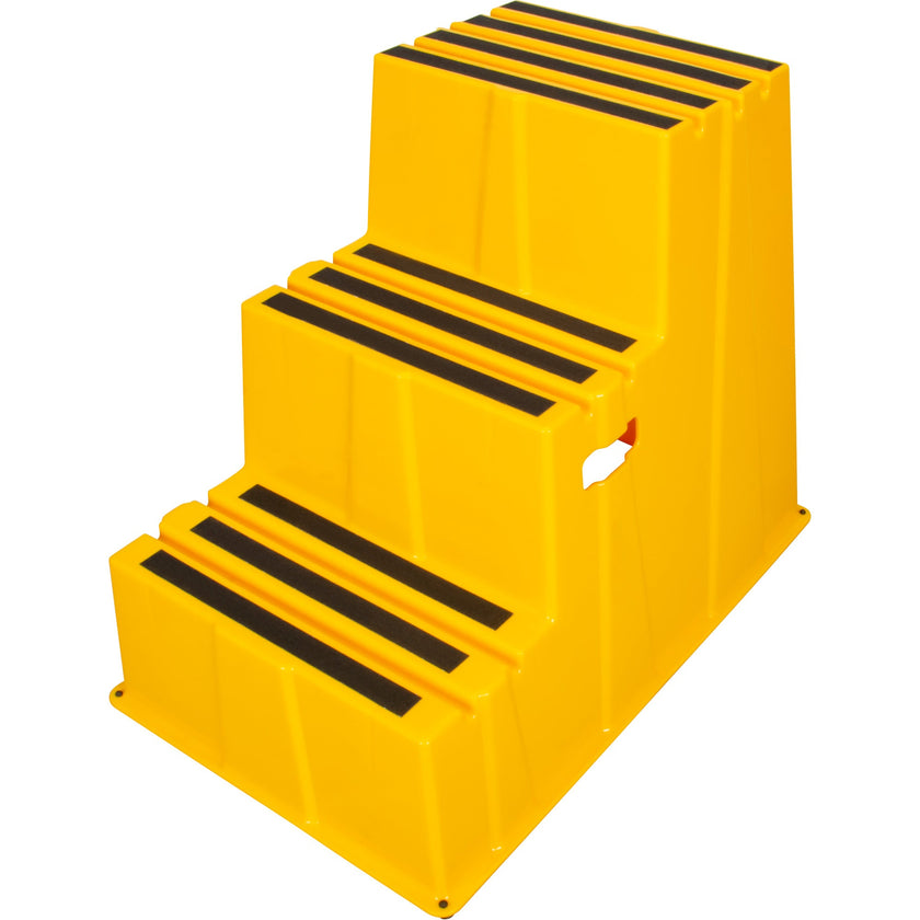 Industrial Step Stool, 3 Steps, 34-13/16