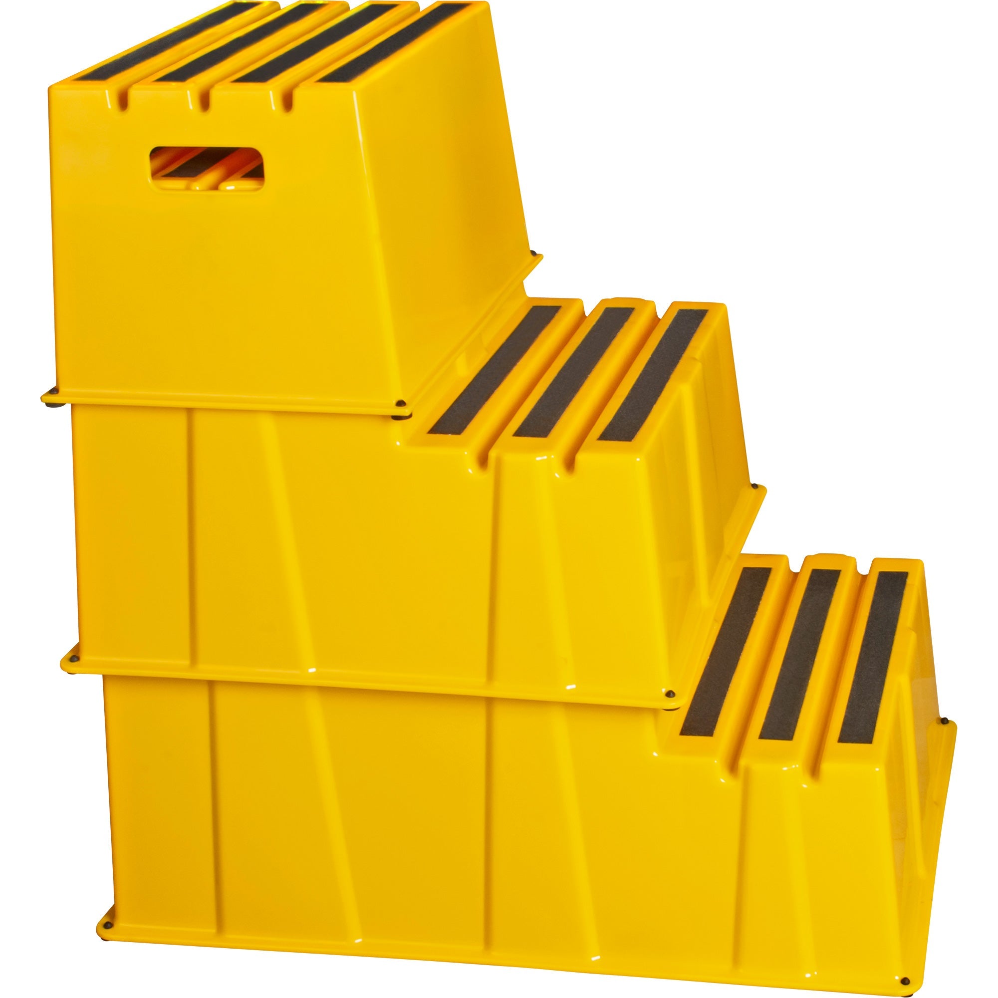 Industrial Step Stool, 3 Steps, 34-13/16
