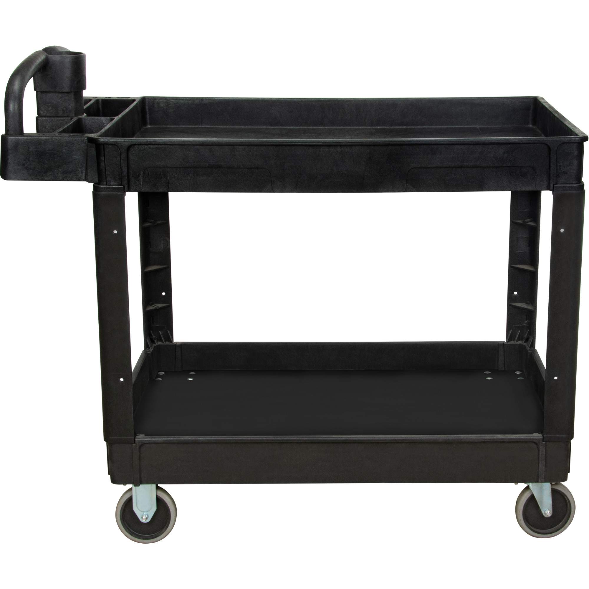 Utility Cart, 2 Tiers, 25-5/8