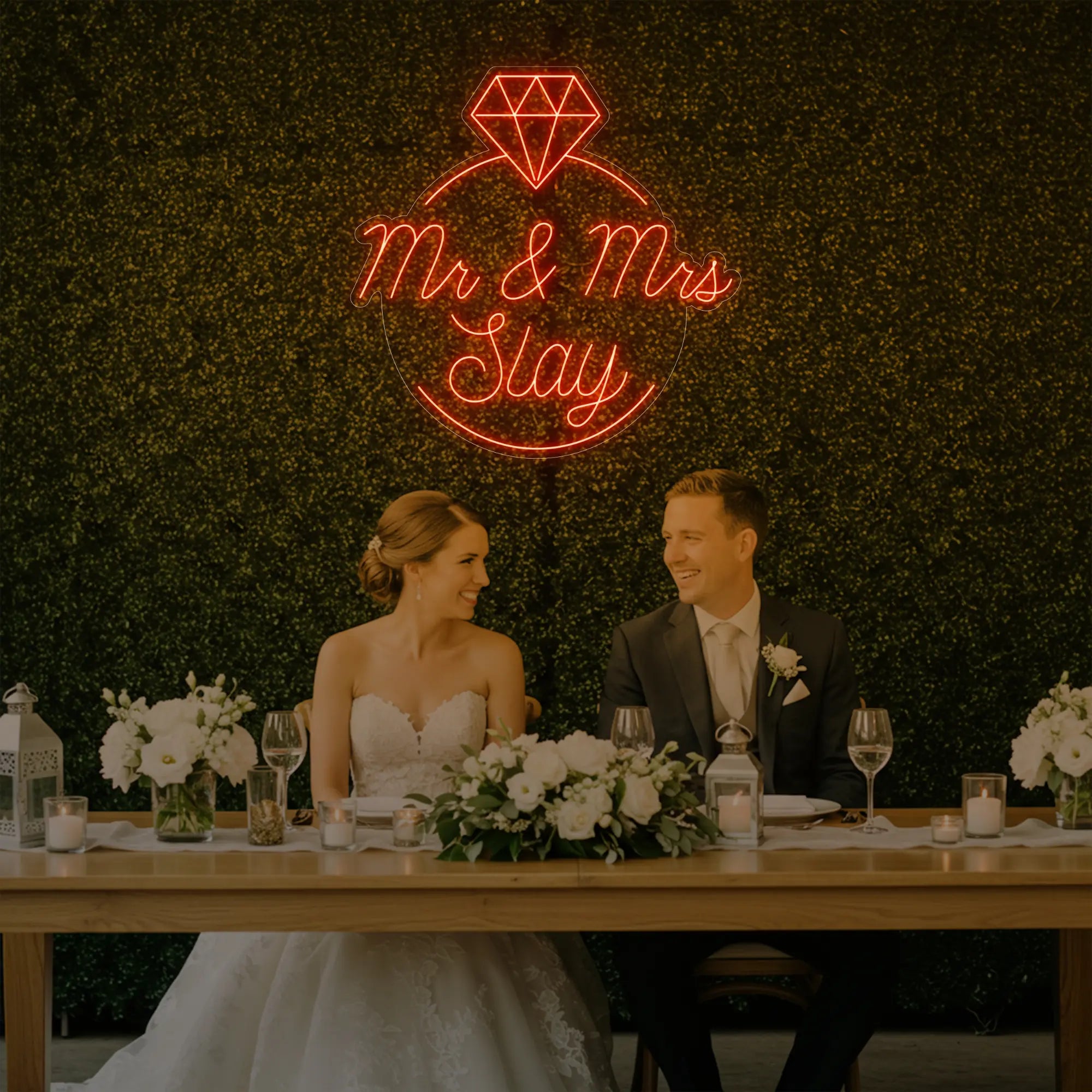 Mr & Mrs Slay Neon Sign