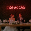 Mr & Mrs V2 Neon Sign
