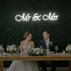 Mr & Mrs V2 Neon Sign