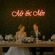 Mr & Mrs V2 Neon Sign