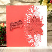 Moonstone Dies - Poinsettia Garland Edge It