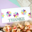 Moonstone Dies - Mini Shape Builders - Squares, Starbursts & Hexagons