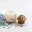 Muffin Cupcake Silicone Mould – DIY Candle Making & Baking Mold for Wax Melts & Cakes