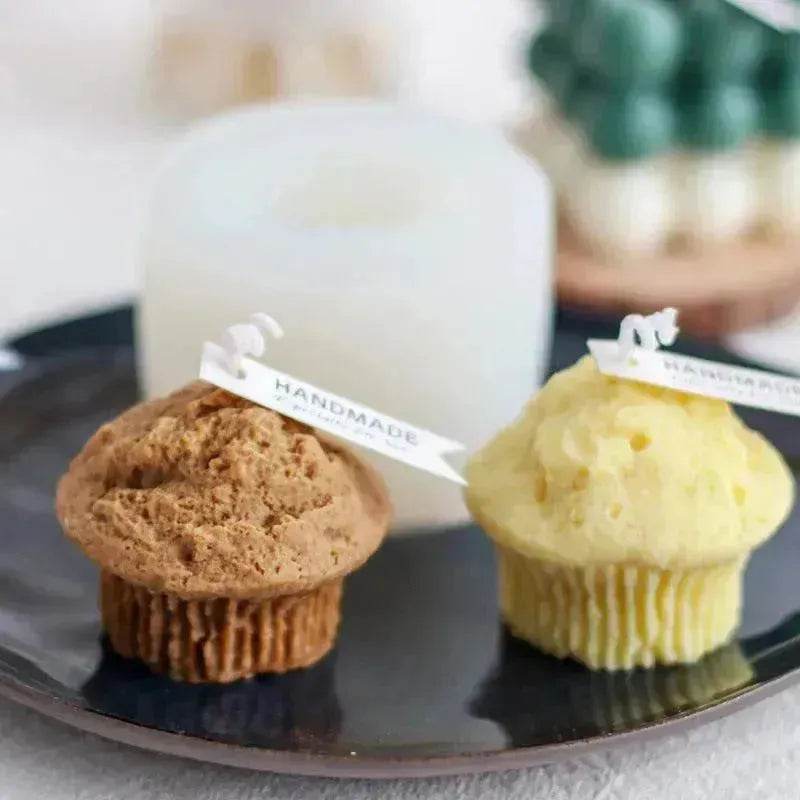 Muffin Cupcake Silicone Mould – DIY Candle Making & Baking Mold for Wax Melts & Cakes