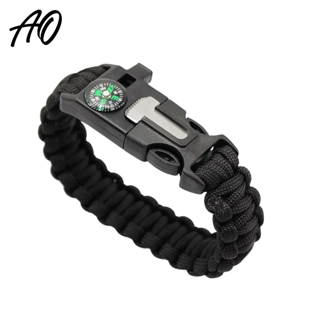 5-in-1 Multi-Function Paracord Bracelet