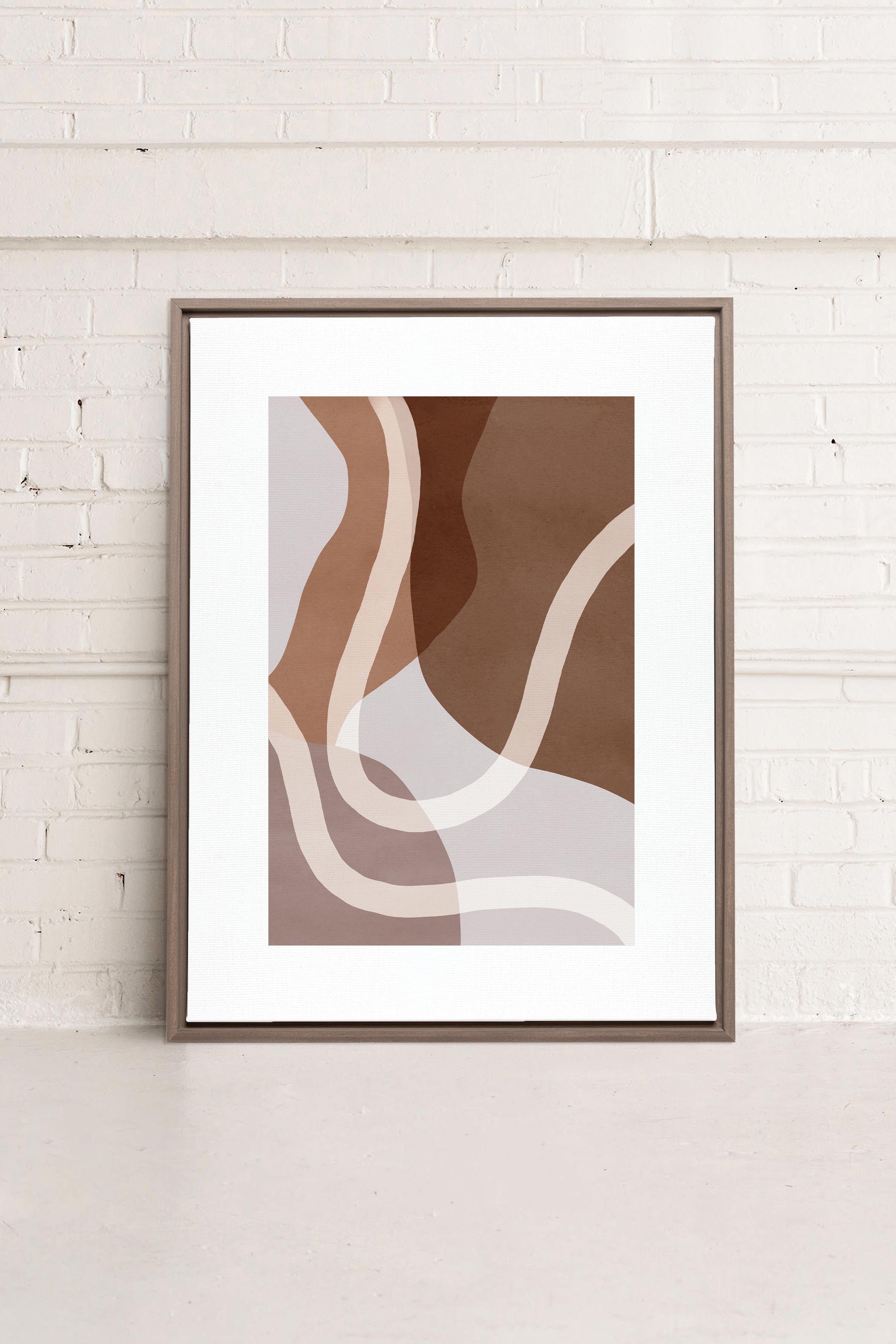AUTUMN WHIRL, Oeuvre sur toile étiré