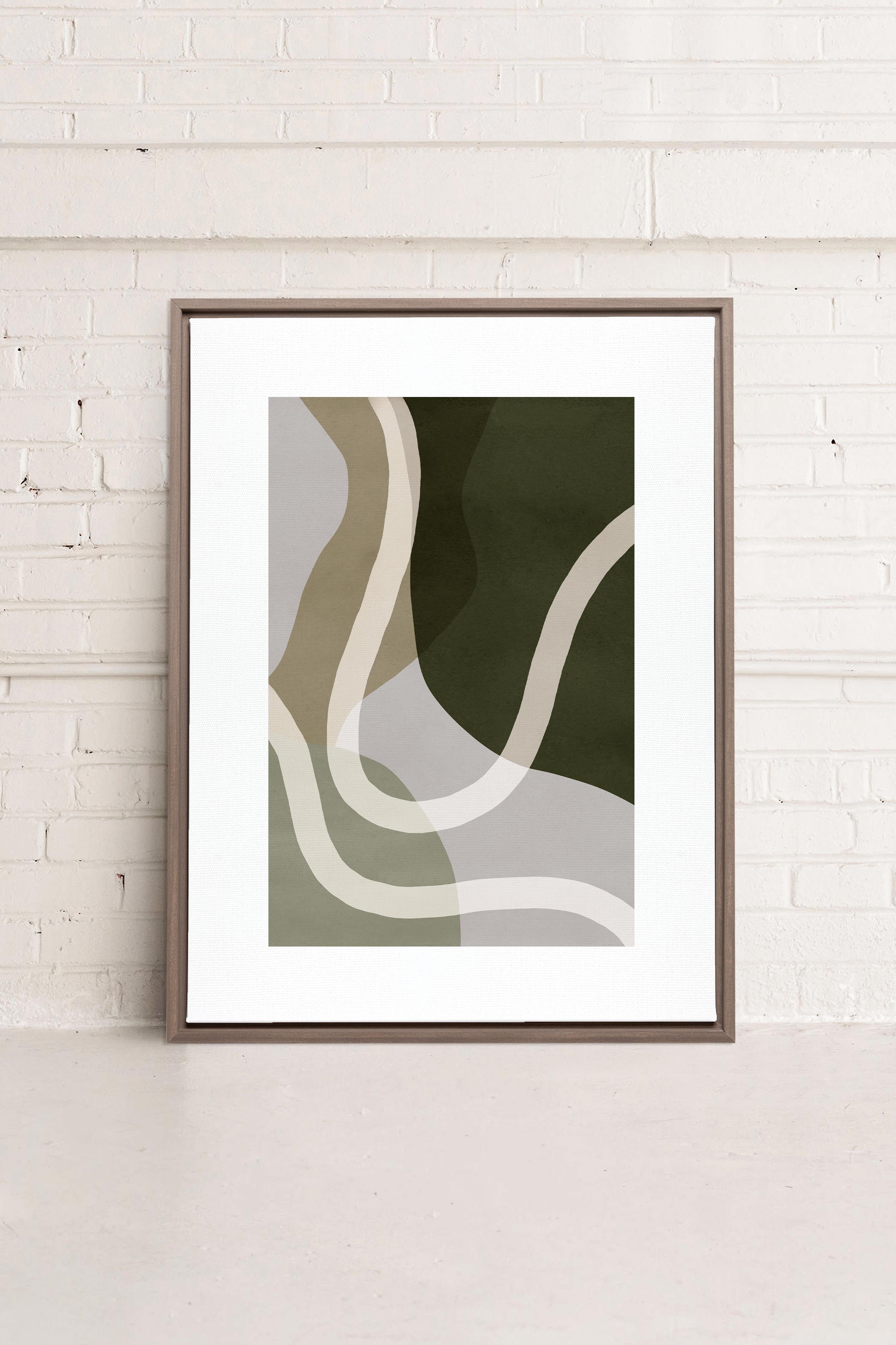 AUTUMN WHIRL, Oeuvre sur toile étiré