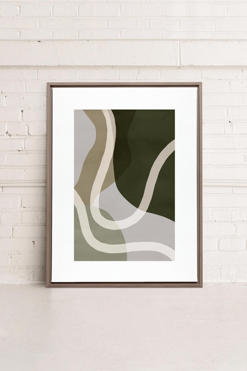 AUTUMN WHIRL, Oeuvre sur toile étiré