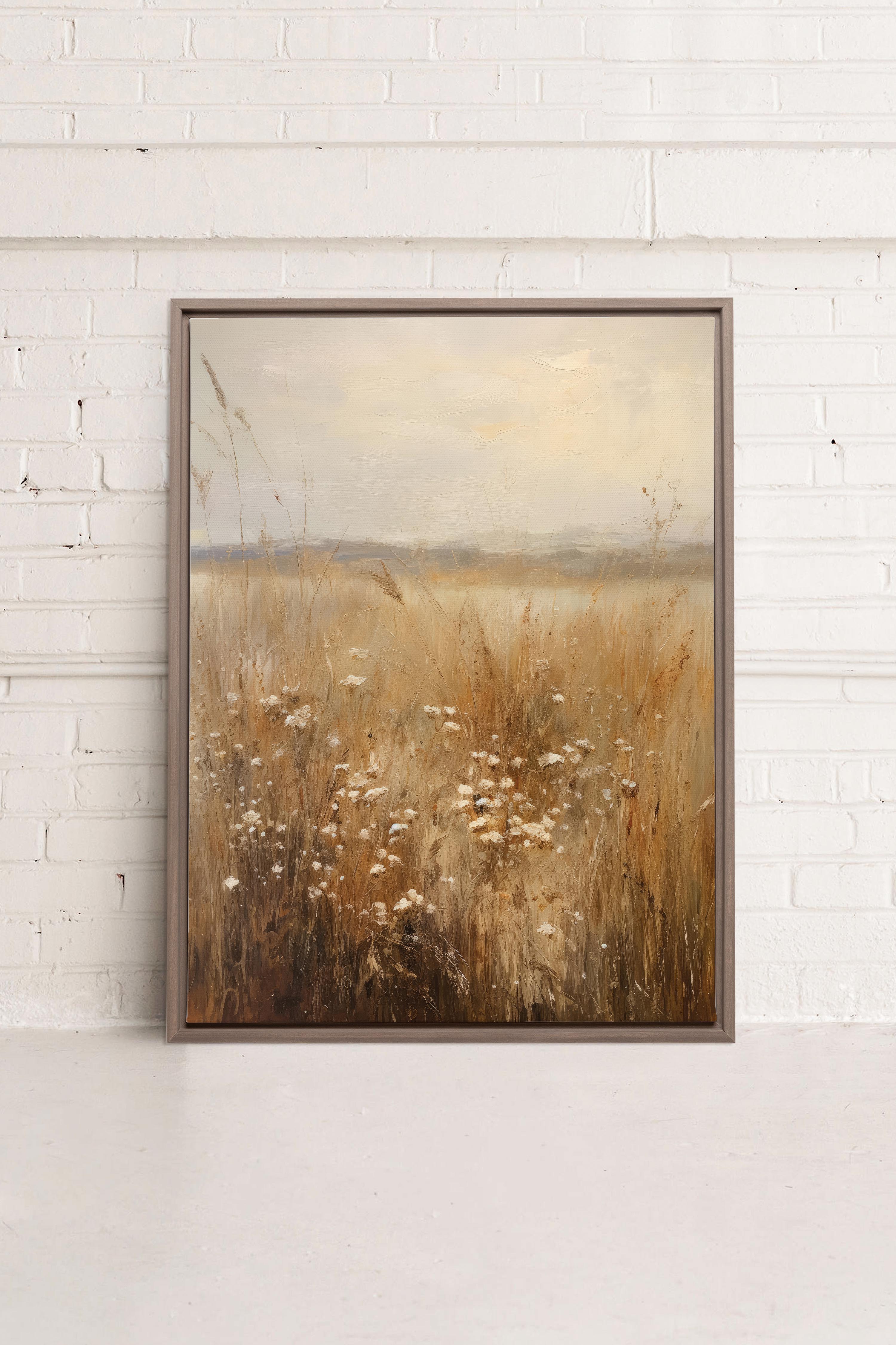 FIELDSCAPE, Oeuvre sur toile étiré