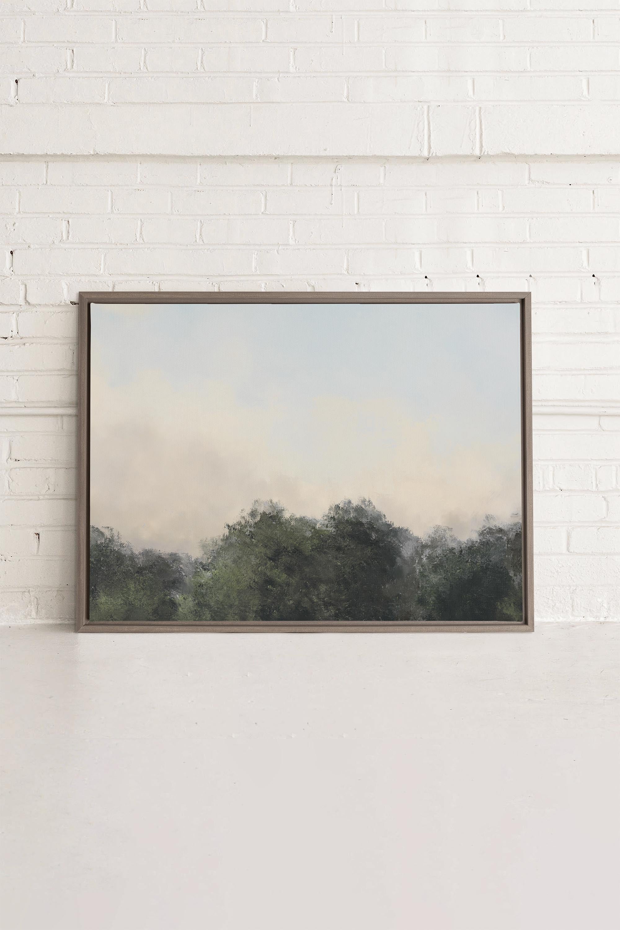 DAWN II, Oeuvre sur toile étirée