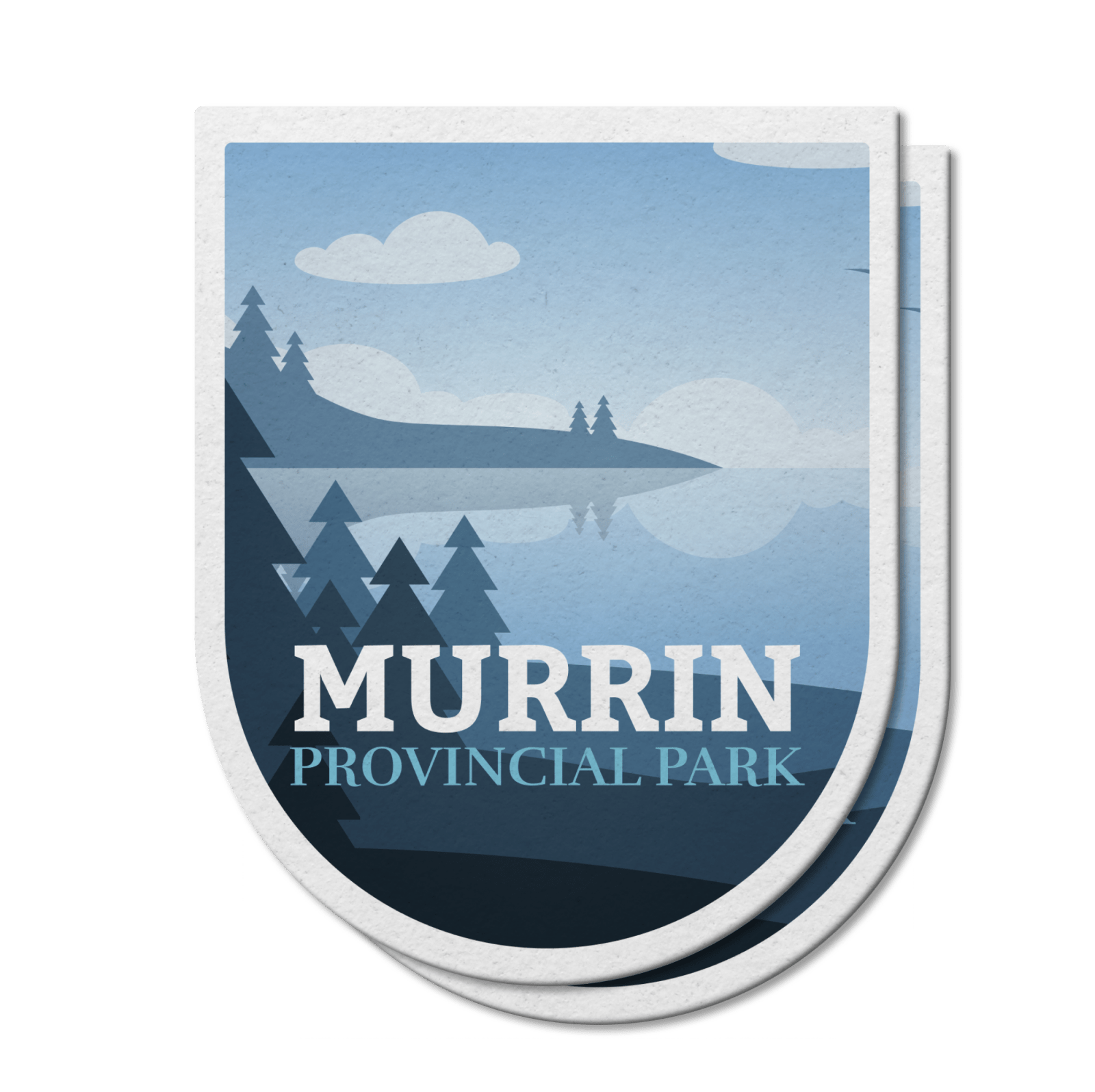 Murrin British Columbia Provincial Park Waterproof Vinyl Sticker, Canada Parks
