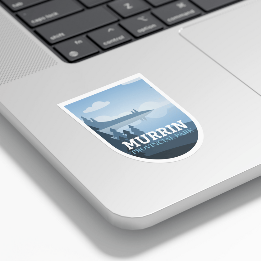 Murrin British Columbia Provincial Park Waterproof Vinyl Sticker, Canada Parks