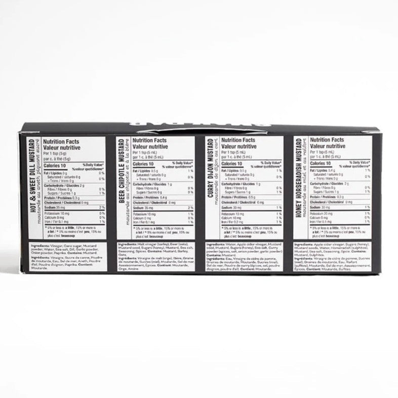 Mustard - 4pk Variety - Black Box