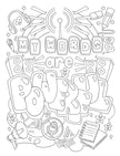 Girl Power Coloring Book for Kids (Spiral Edition)