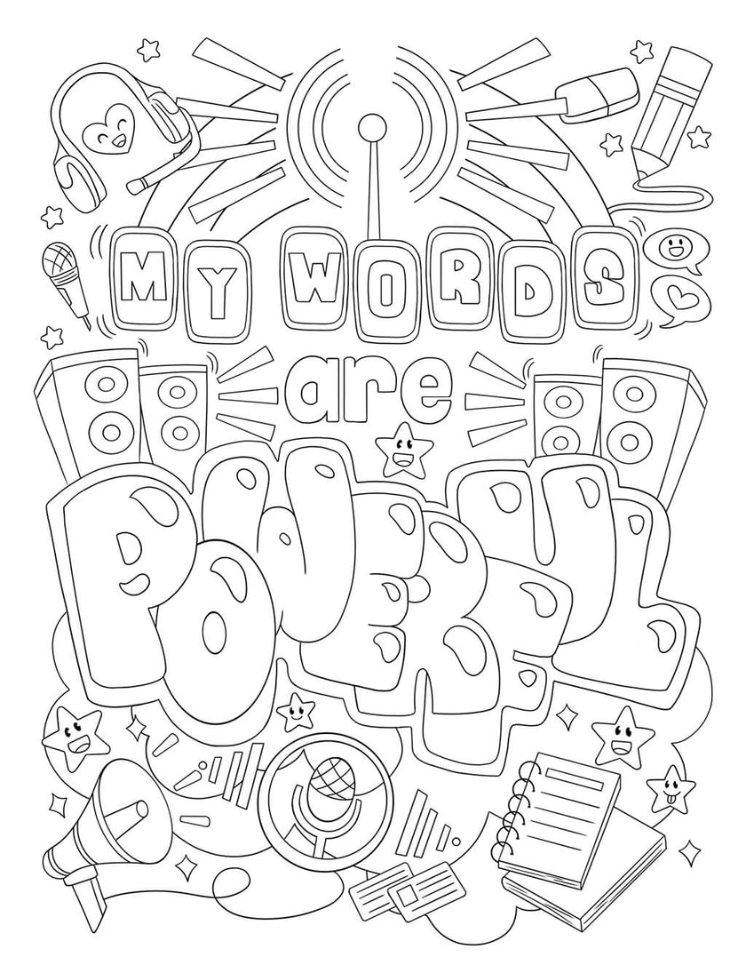 Girl Power Coloring Book for Kids (Spiral Edition)