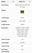myGEKOgear - Dashcam - Orbit 110 (GO1108G)