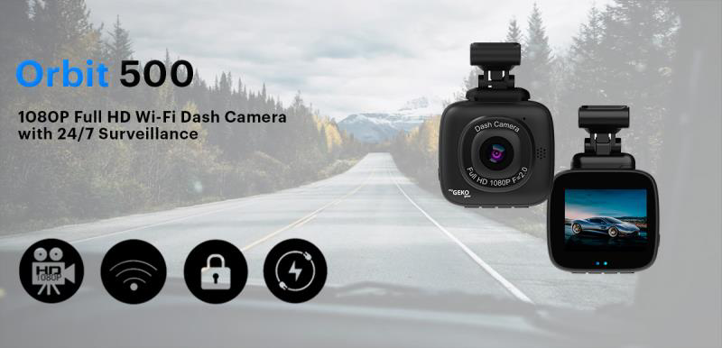 myGEKOgear - Dashcam - Orbit 500