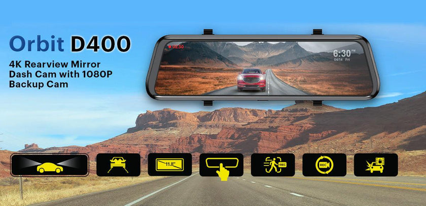 myGEKOgear - Dashcam - Orbit D400