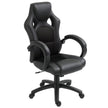 Erling Gaming-Office Chair with Swivel and Tilt Functions-Black
