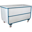 Straight Wall Box Truck, White Polyethylene, 57