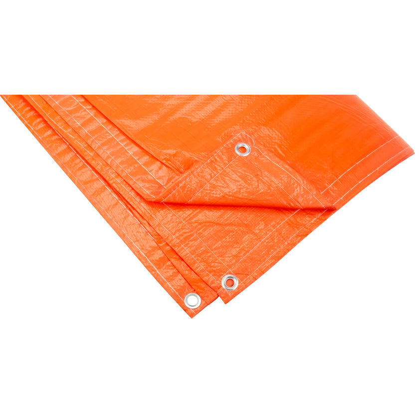 Bâches isolantes, polyéthylène, orange, 6,1 m x 3,6 m x 0,2 mm (8 mils)