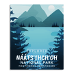 Naatsihchoh National Park 'Explored' Poster, Canada Parks