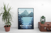 Naatsihchoh National Park 'Explored' Poster, Canada Parks