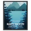 Naatsihchoh National Park 'Explored' Poster, Canada Parks