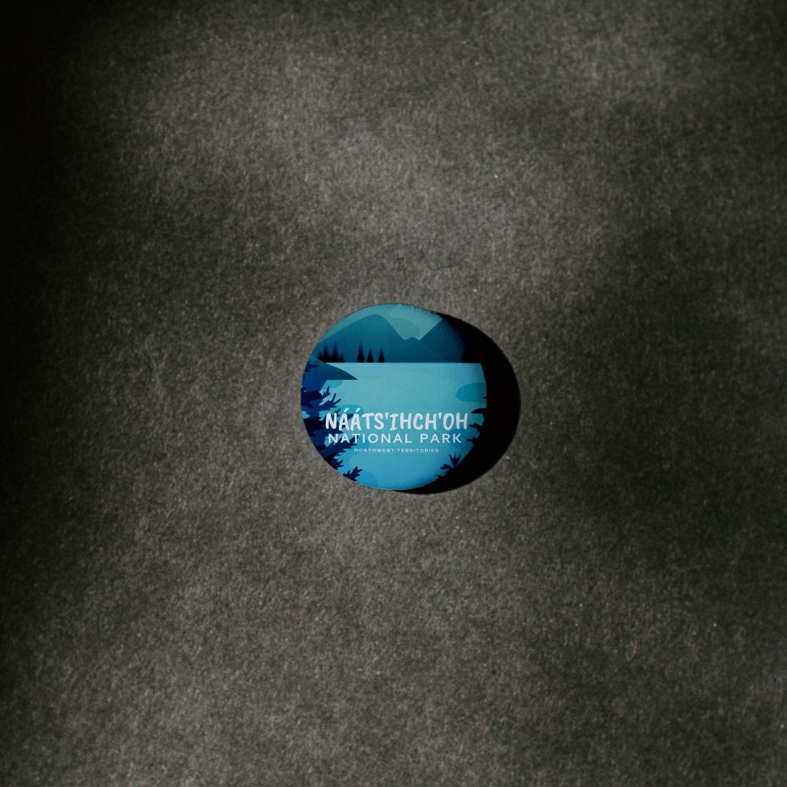 Naats’ihch’oh National Park of Canada Pinback Button, Canada Parks