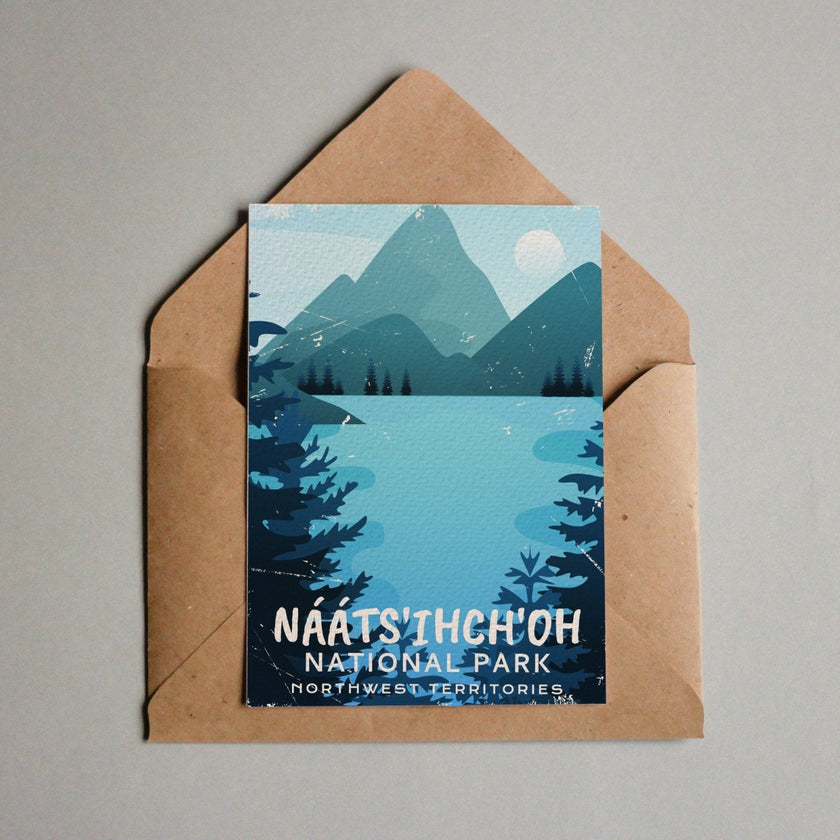 Naats'ihch'oh National Park of Canada Postcard, Canada Parks