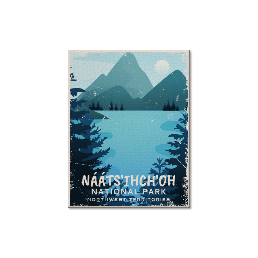 Naats'ihch'oh National Park of Canada Postcard, Canada Parks