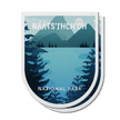 Naats'ihch'oh National Park of Canada Waterproof Vinyl Sticker, Canada Parks