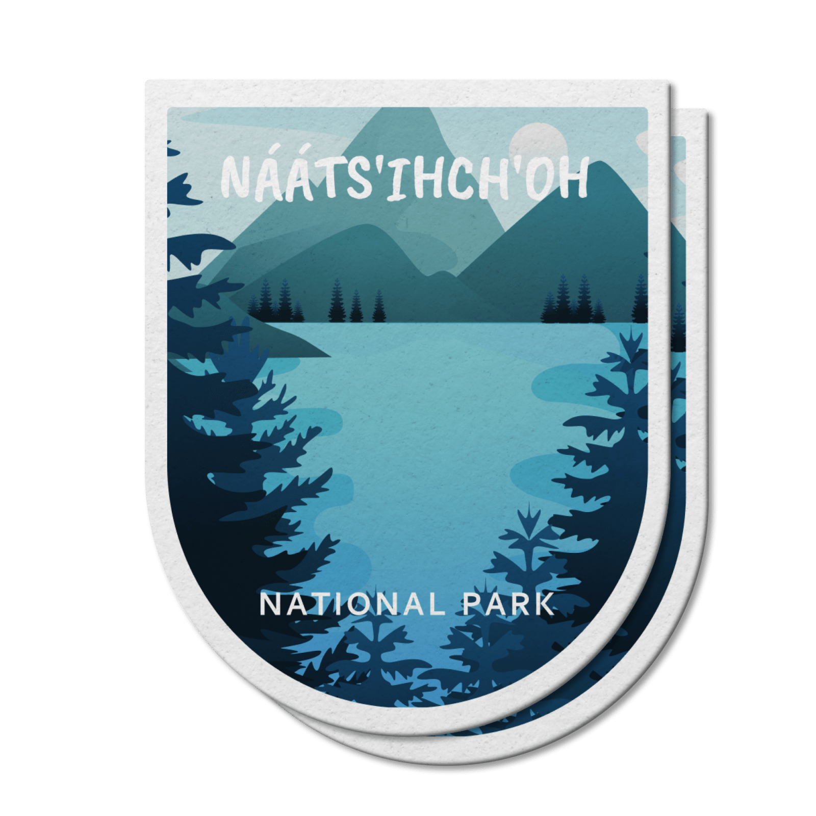 Naats'ihch'oh National Park of Canada Waterproof Vinyl Sticker, Canada Parks